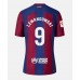 Tanie Strój piłkarski Barcelona Robert Lewandowski #9 Koszulka Podstawowej dla damskie 2023-24 Krótkie Rękawy